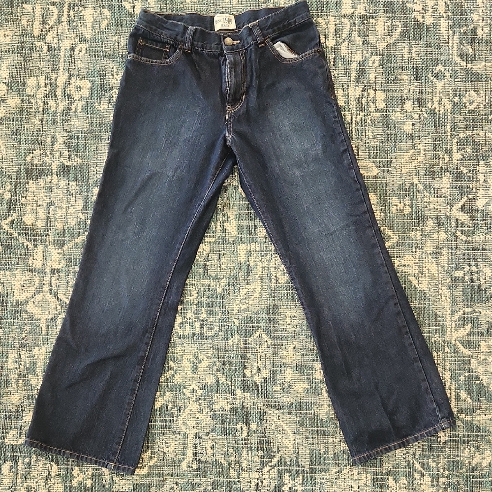 The Children's Place Blue Straight-Leg Jeans Classic Style